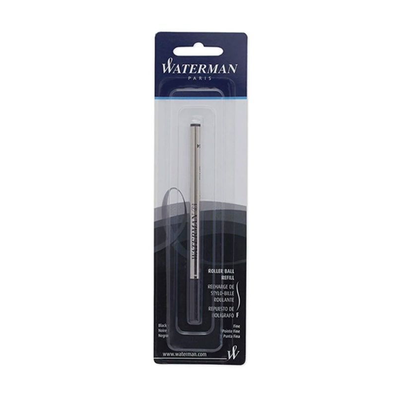 Waterman Roller Ball Pen Fine Refill - Black
