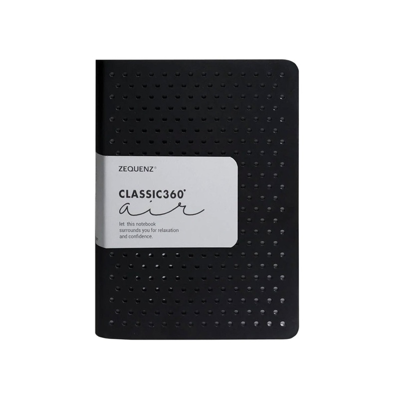 Zequenz Air Notebook, Black - A5, Dotted