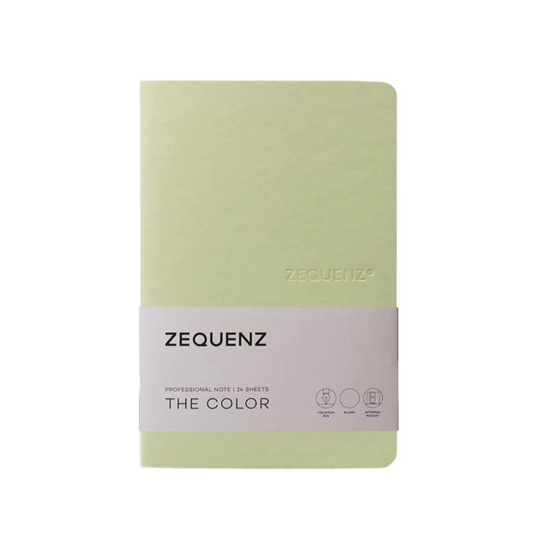 Zequenz Color Notebook, Olive - A5, Dotted