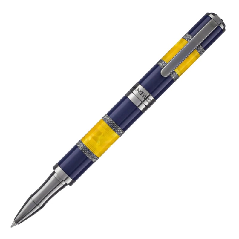 Monteverde Regatta Sport Roller Ball Pen - Blue Yellow