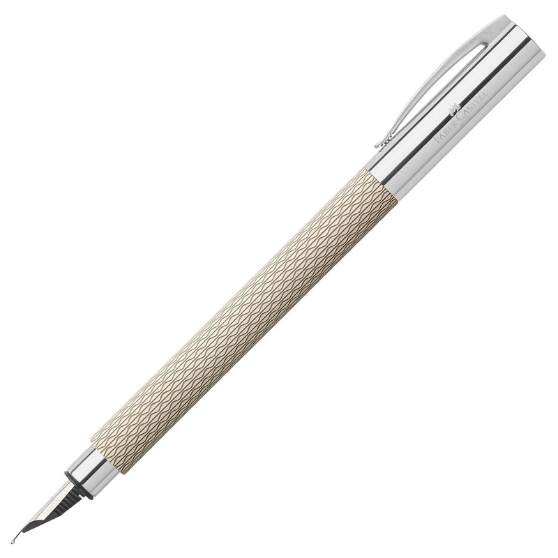 Faber-Castell Ambition Fountain Pen - OpArt White Sand