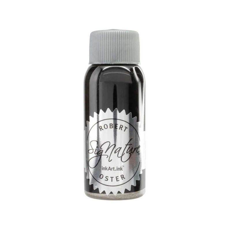 Robert Oster Shake 'N' Shimmy Red Gold Ink Bottle, Red - 50ml